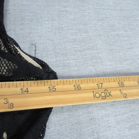 Touche Dress Women M Black Goth Sleeveless Lace Crochet Maxi Witchy Vamp Evening - Picture 10 of 11